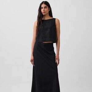 GAP Linen Tank and Midi Skirt, Medium